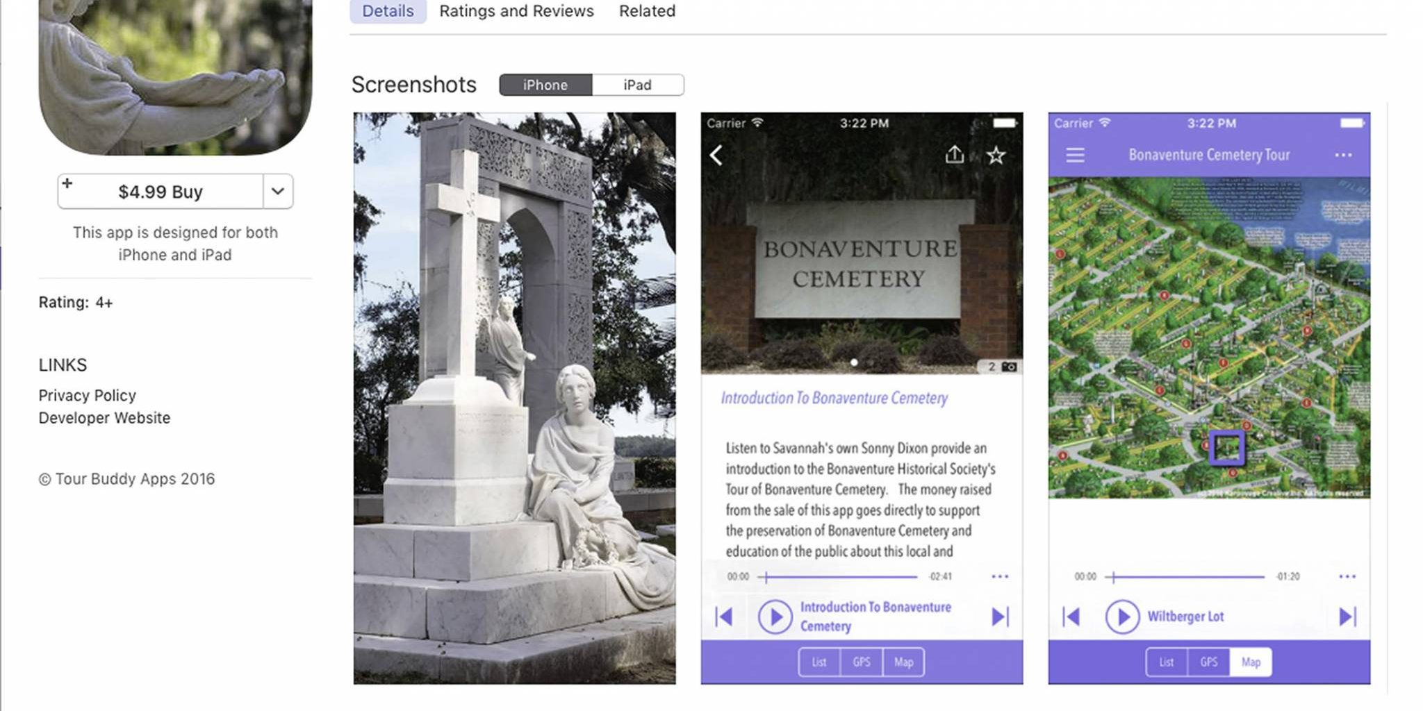 can you tour bonaventure cemetery on your own